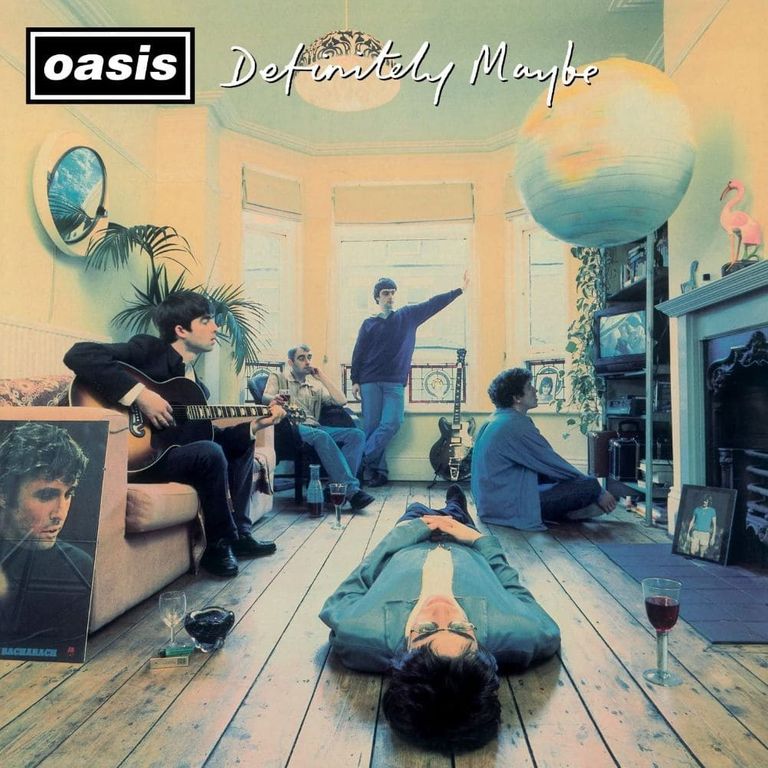 Album artwork of 'Definitely Maybe' by Oasis