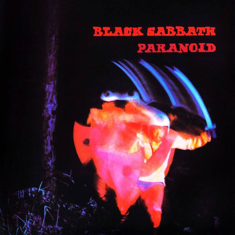 Album artwork of 'Paranoid' by Black Sabbath
