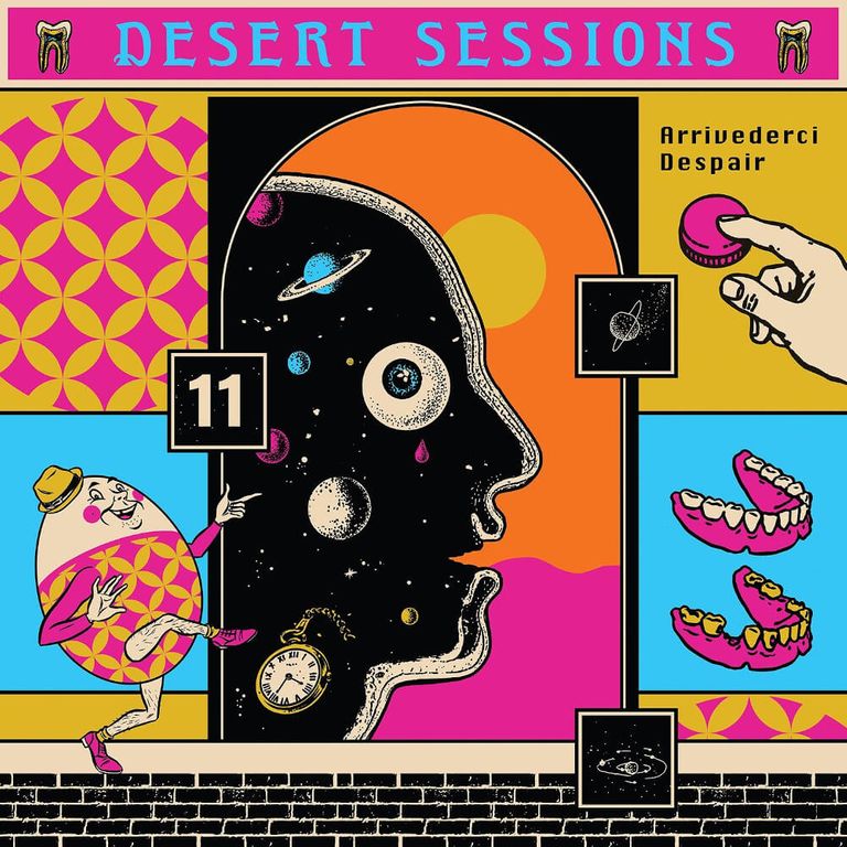 Album artwork of 'Vols. 11 & 12' by Desert Sessions