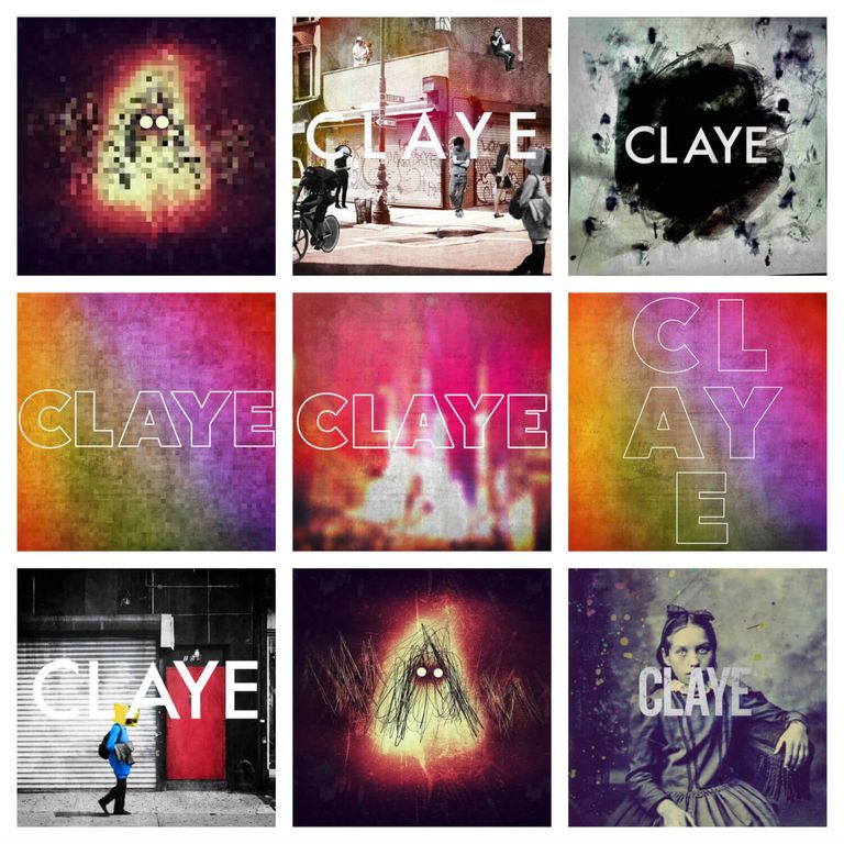 Alternative artwork for Dylan Seeger's album Claye
